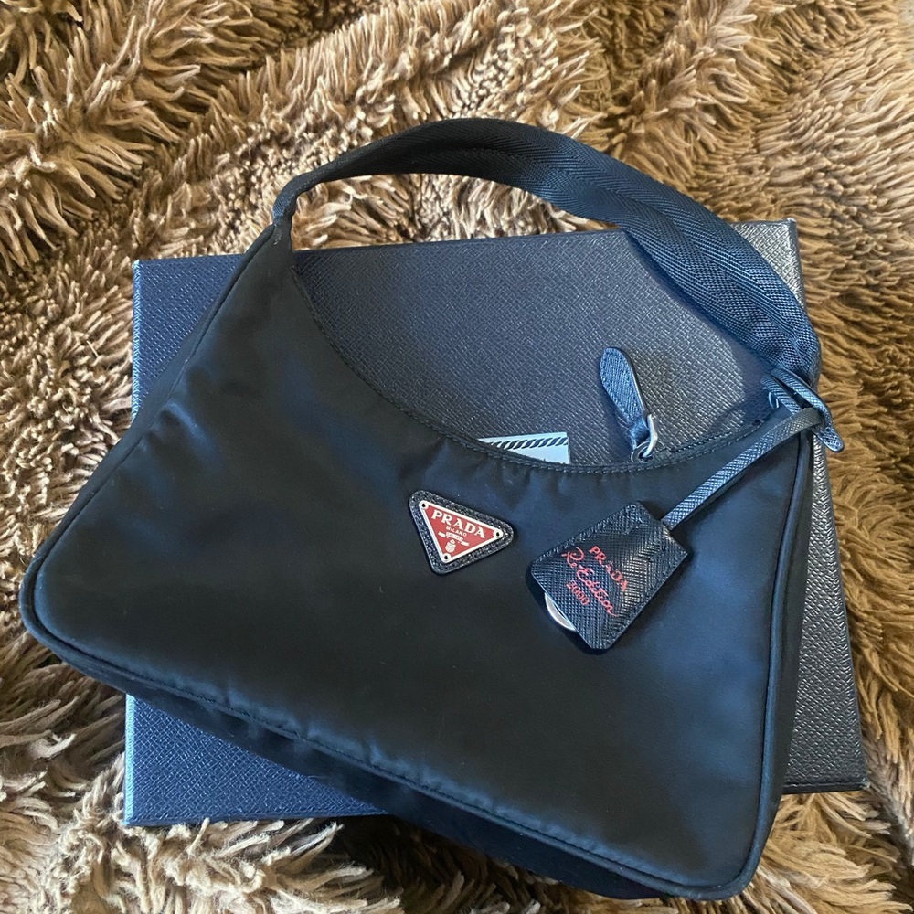 PRADA REEDITION 2000 SHOULDER BAG